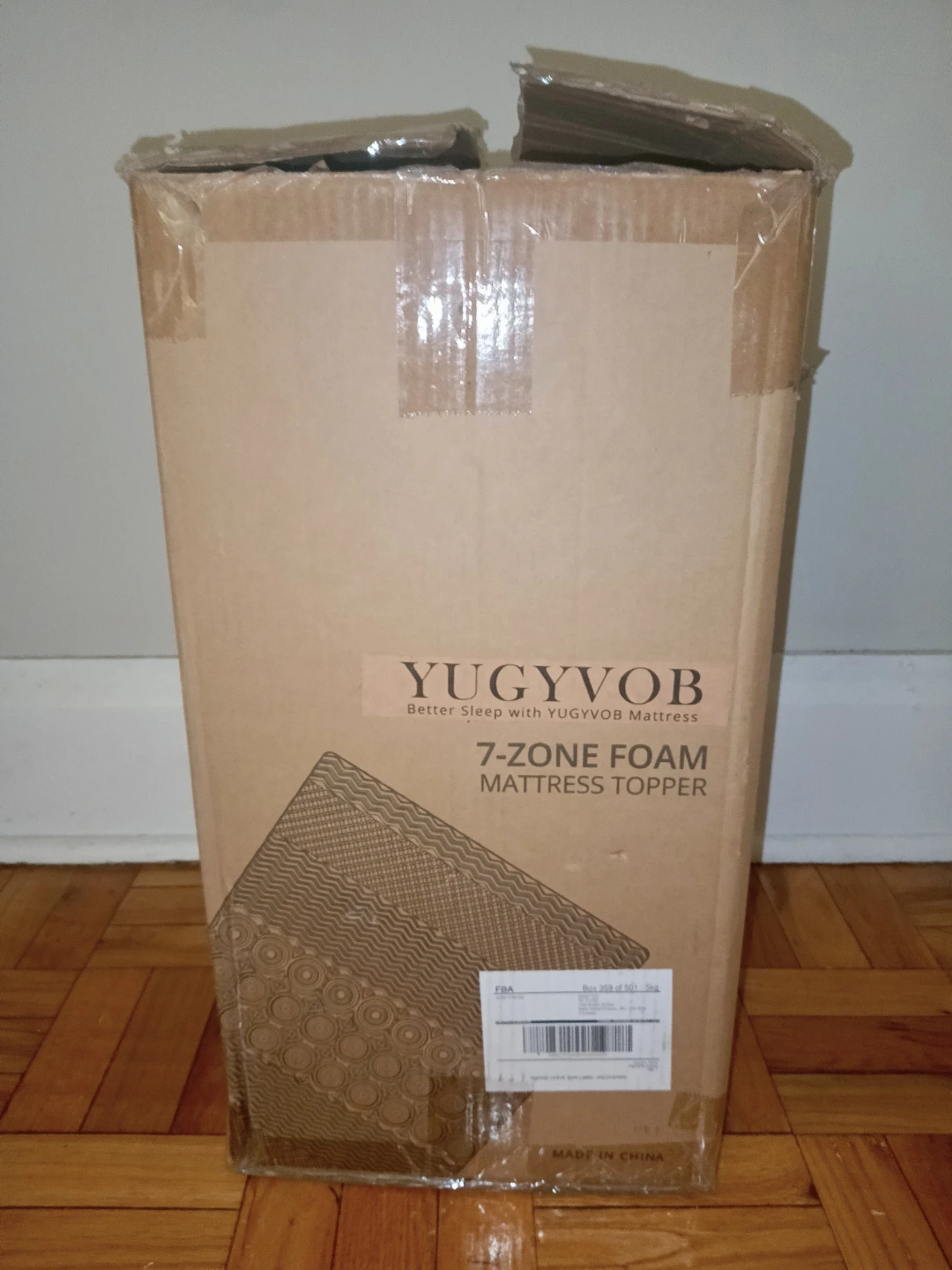 Yugyvob Mattress Topper + IKEA Haugesund Mattress + Bed Frame - photo 4