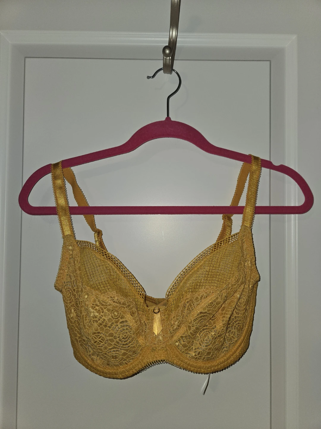 Freya Yellow Lace Bra - 32H
