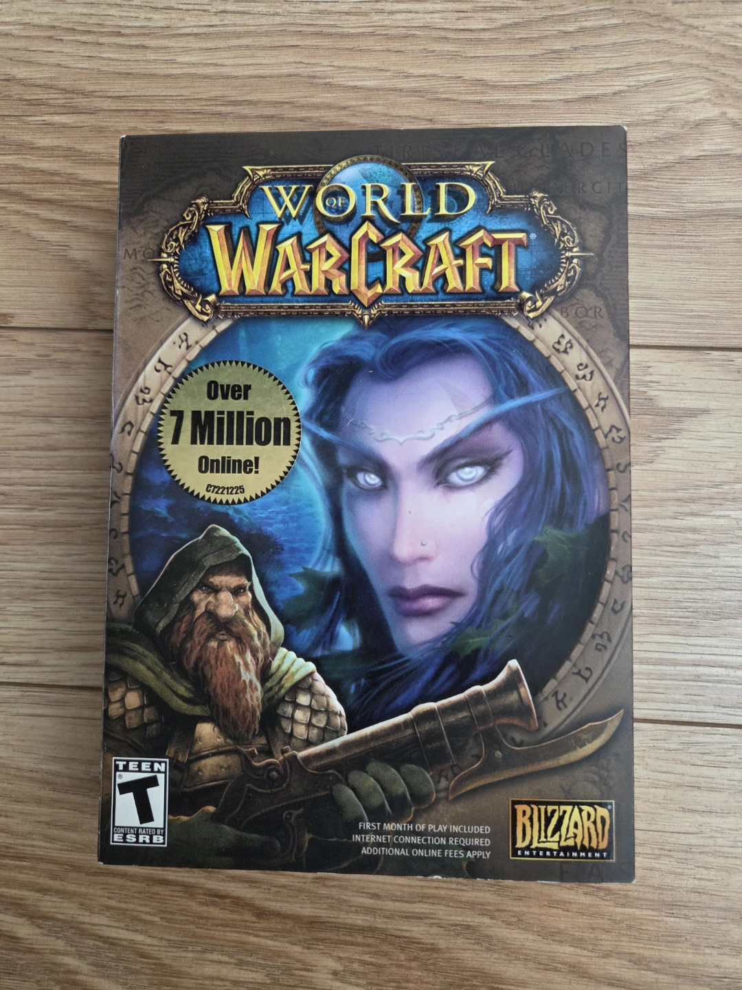 World of Warcraft PC Game 9 disc set