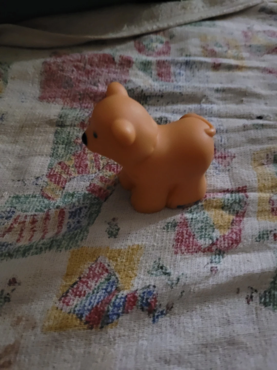 Fisher-Price Little People baby bear figure,