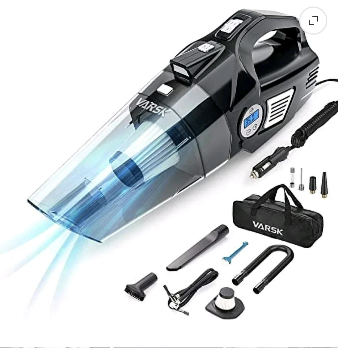 VARS 2-in-1 Car Vacuum & Air Compressor