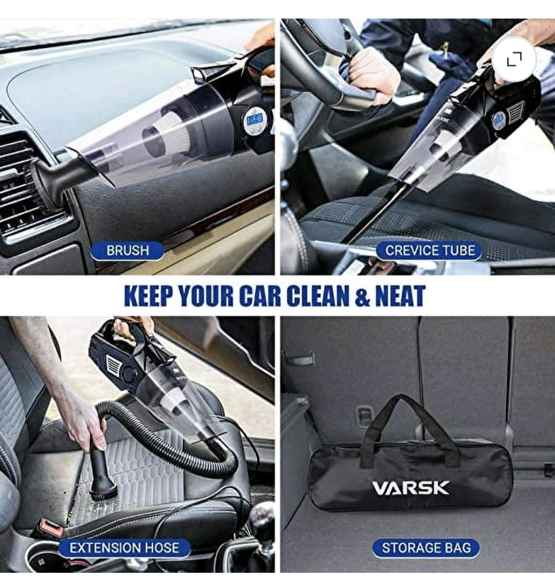 VARS 2-in-1 Car Vacuum & Air Compressor - photo 4