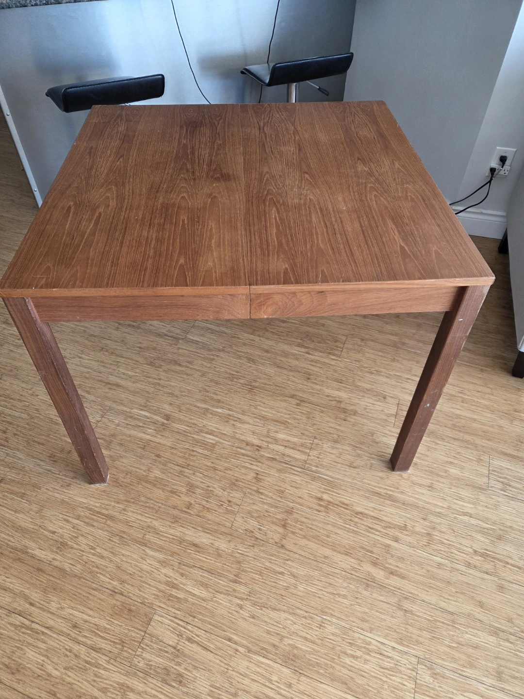 36x36 Wooden Dining Table