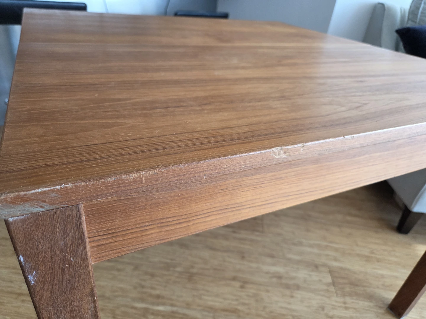 36x36 Wooden Dining Table - photo 3