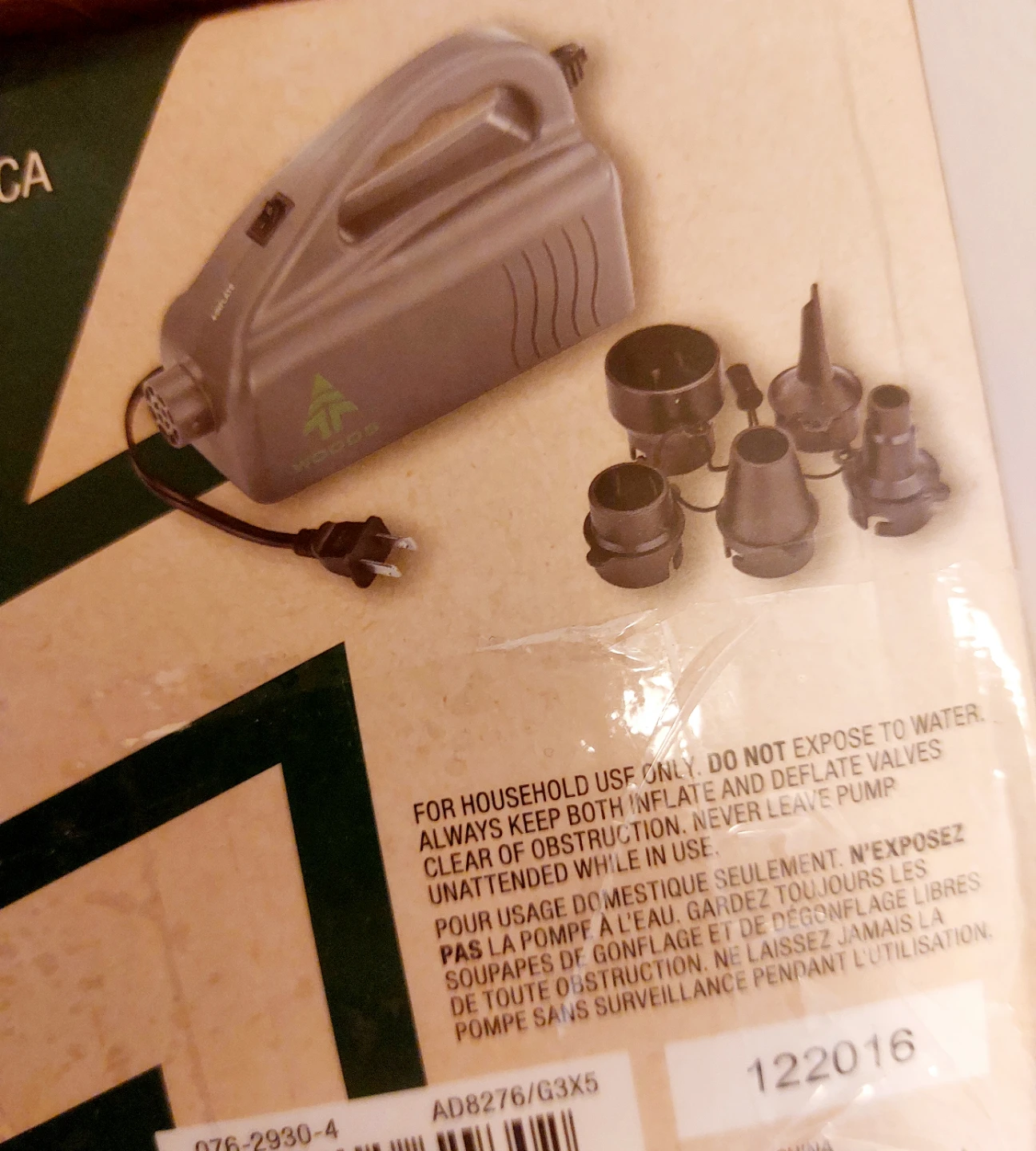 Woods Blast AC Air Pump - photo 3