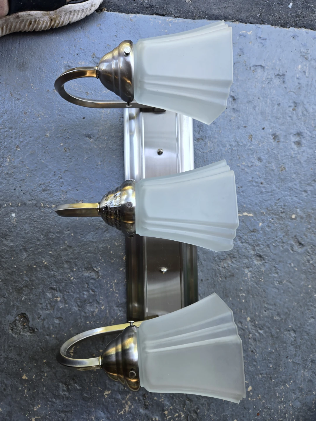 Brushed Nickel 3-Light Vanity Sconce