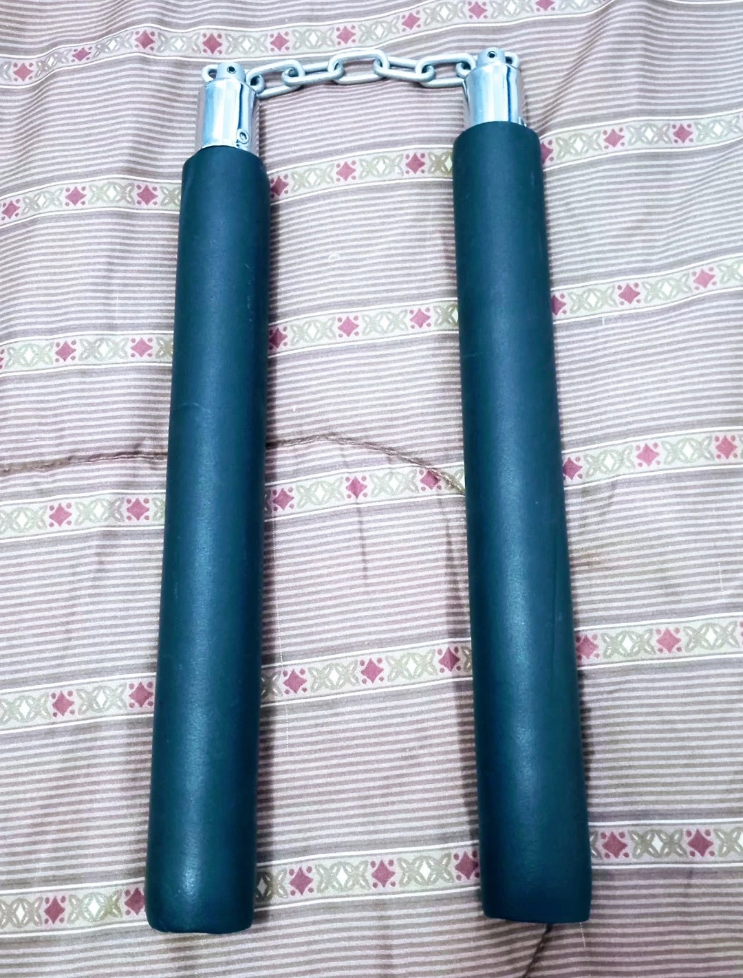Preptep Practice Nunchaku/Nunchucks W/Dragon Foam Black Foam. - photo 4