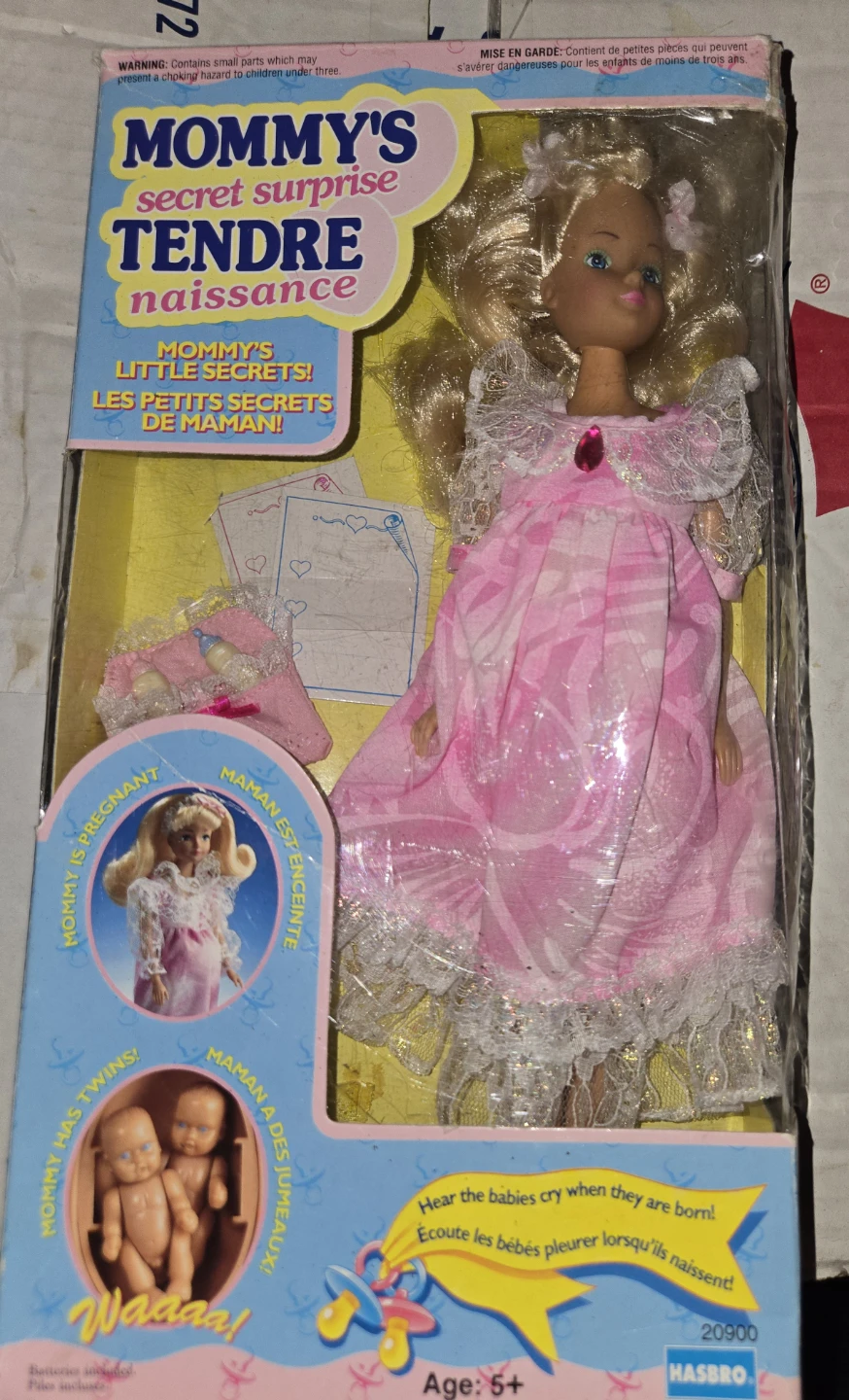 Mommmy's Secret Surprise Tendre Naissance Doll with Babies