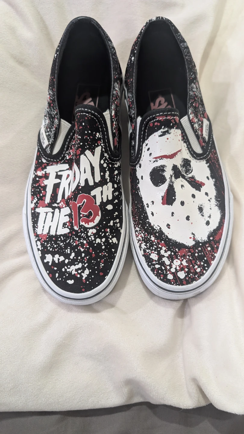 Vans Classic Slip-On Friday The 13th House of Terror Shoes