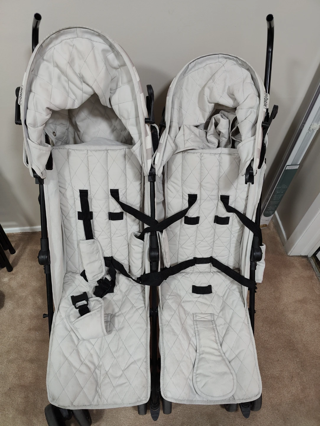 My Babiie Twin Stroller