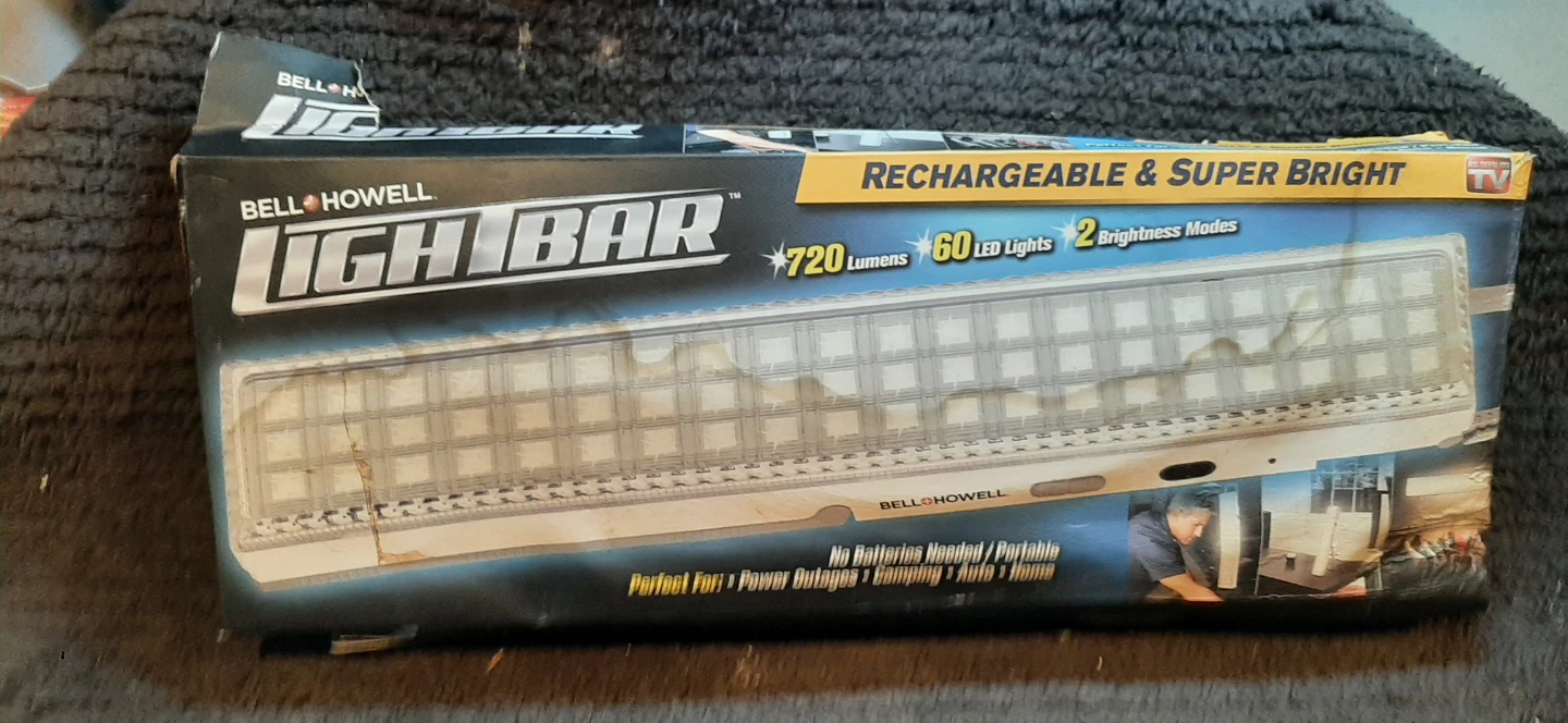 Bell Howell Light Bar Rechargeable LED Light