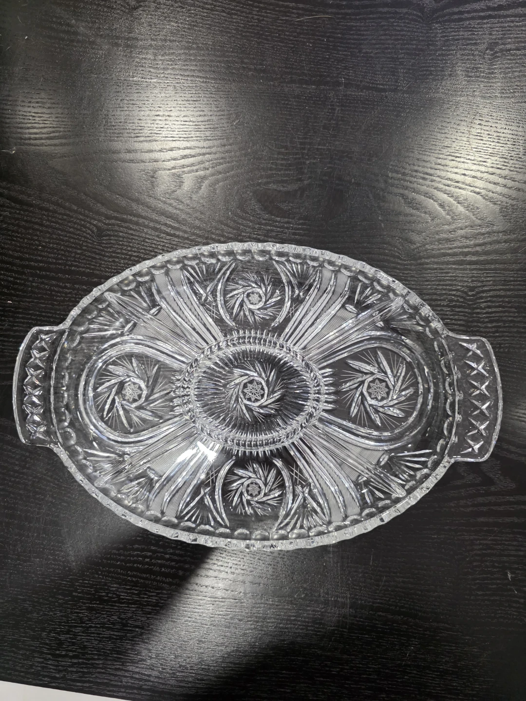 Clear Glass Serving Platter
