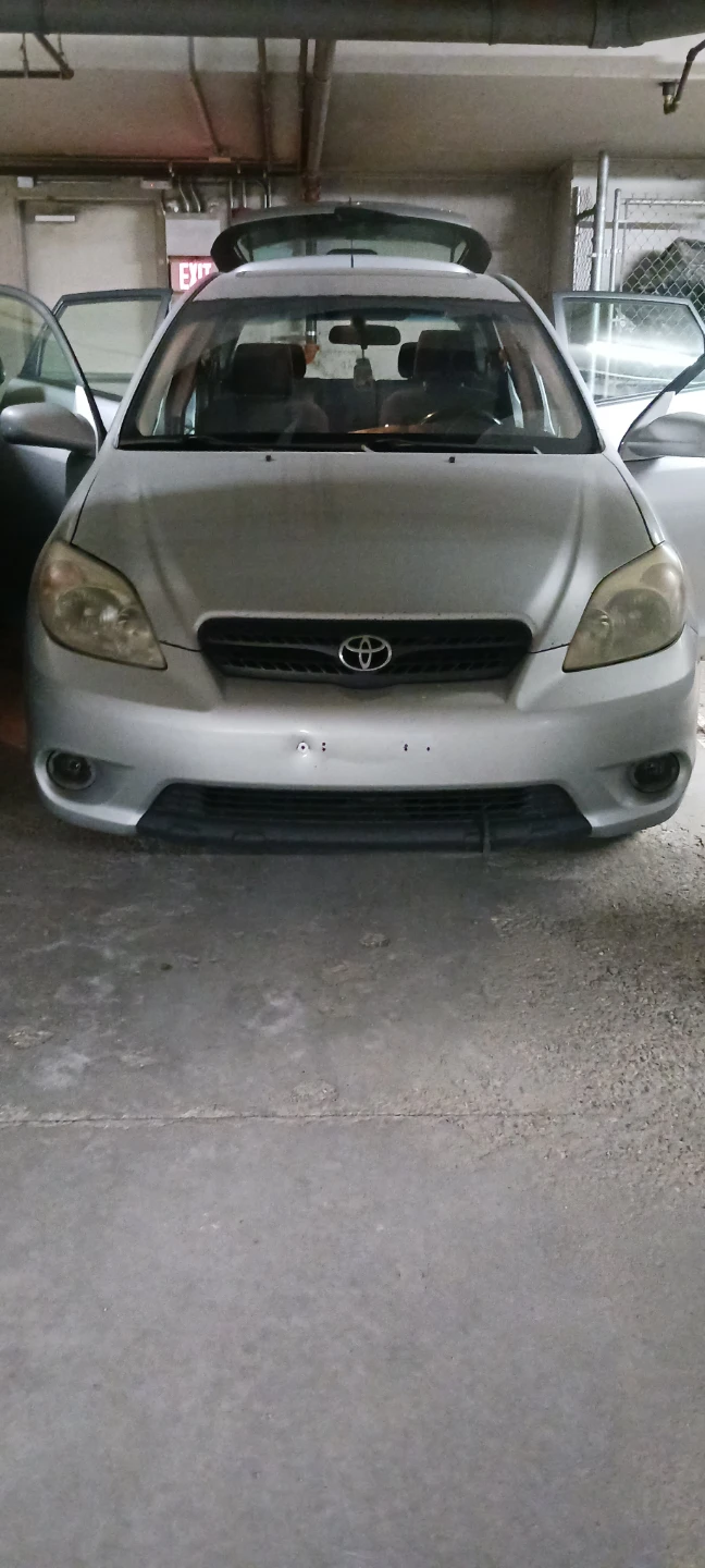 Silver Toyota Matrix Wagon