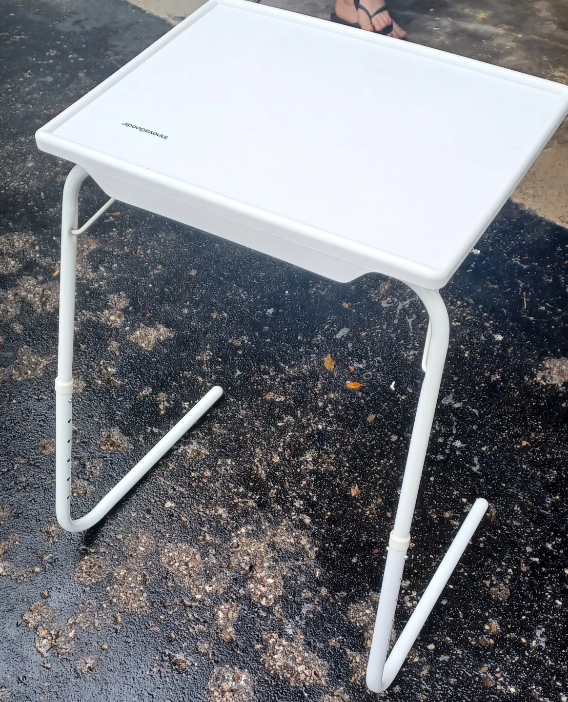 InnovaGoods Foldy Table Multi-Position Folding Side Table