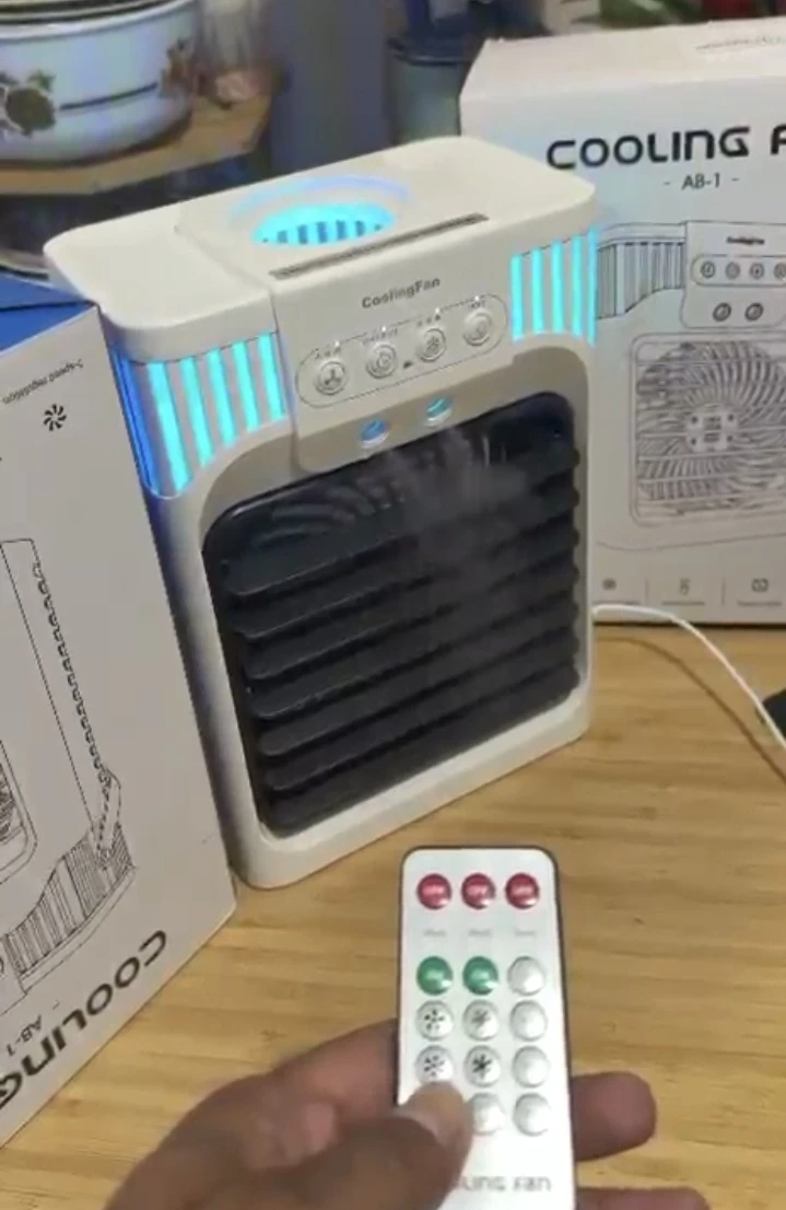 CoolingFan AB-1 Portable Air Cooler with Remote