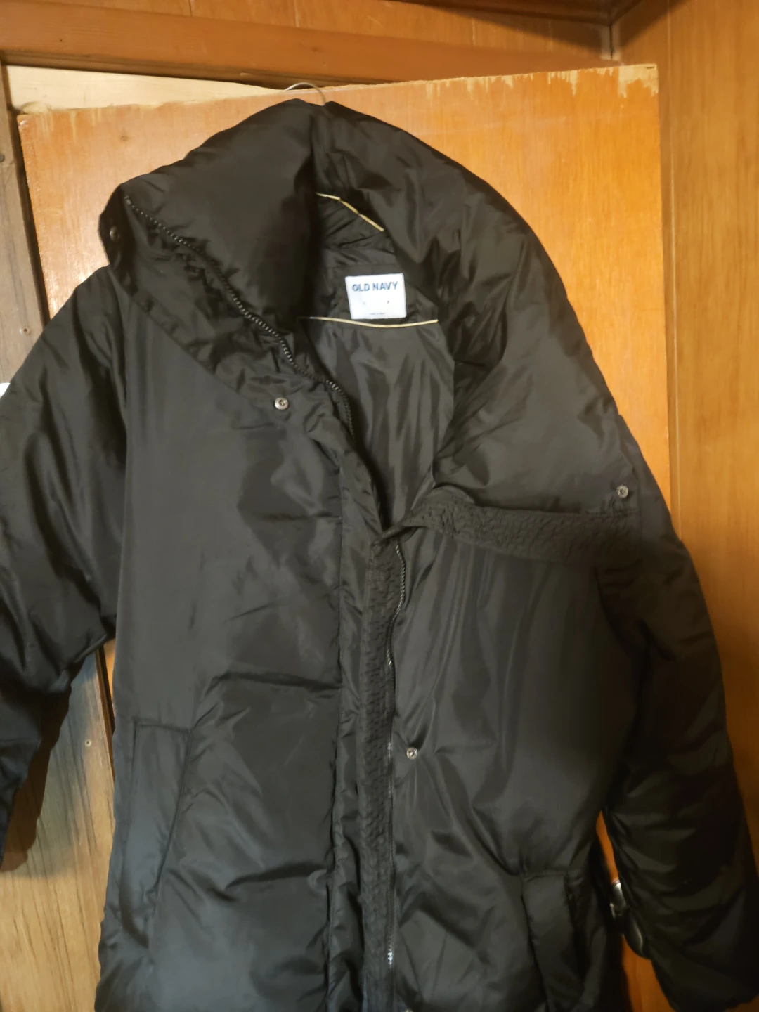 Old Navy Black Puffer Coat - photo 4
