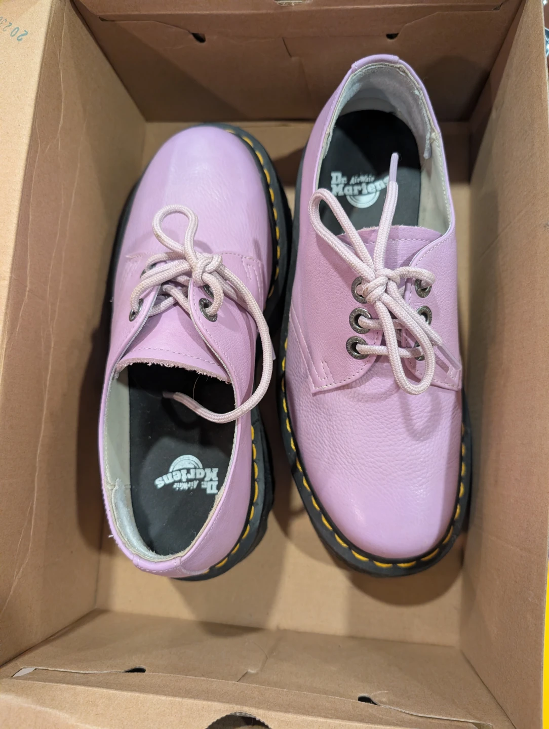 Size 6 - 7 Doc marten Pisa platform purple lilac - photo 4