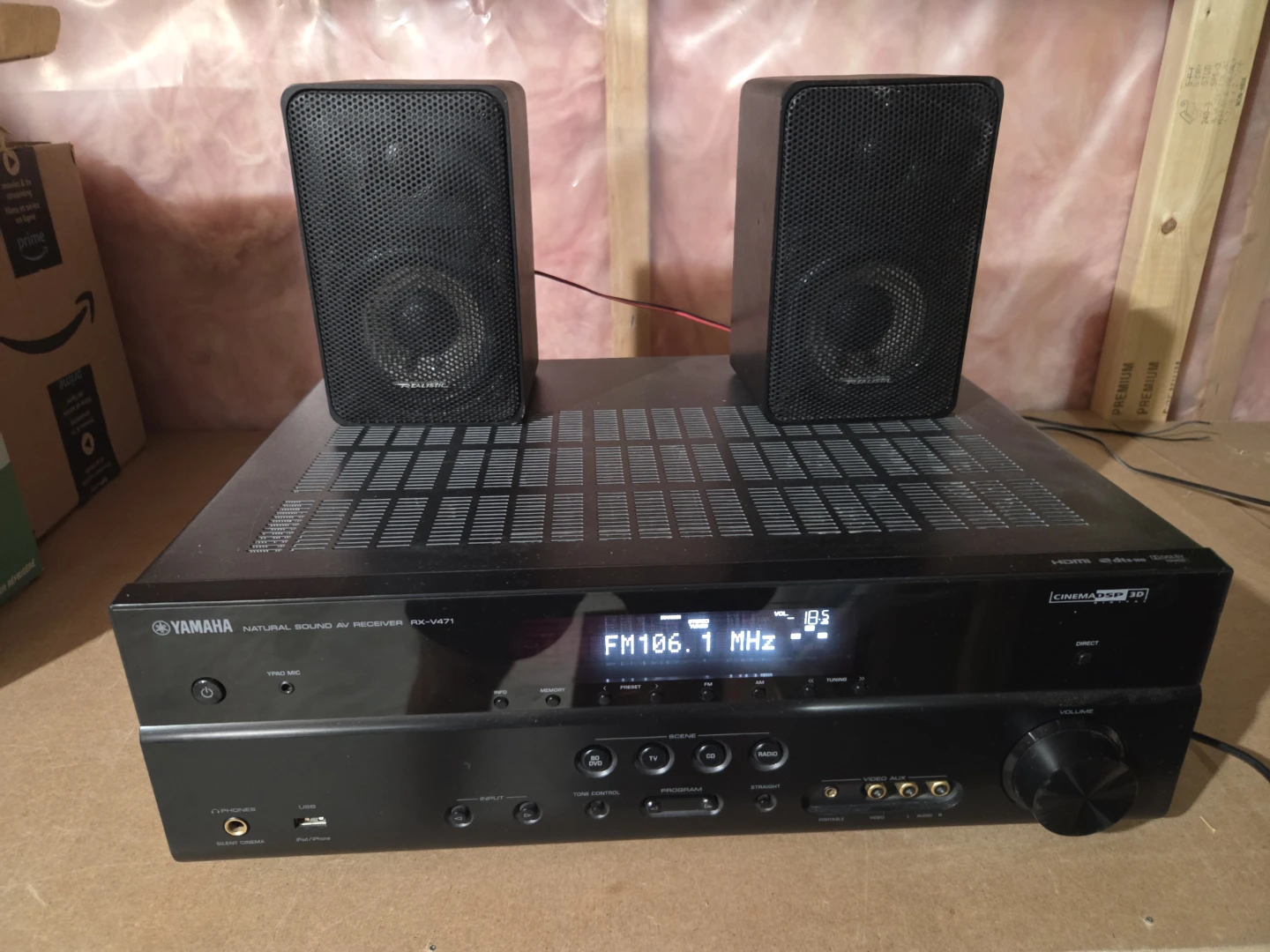 Realistic Minimus 7 speakers
