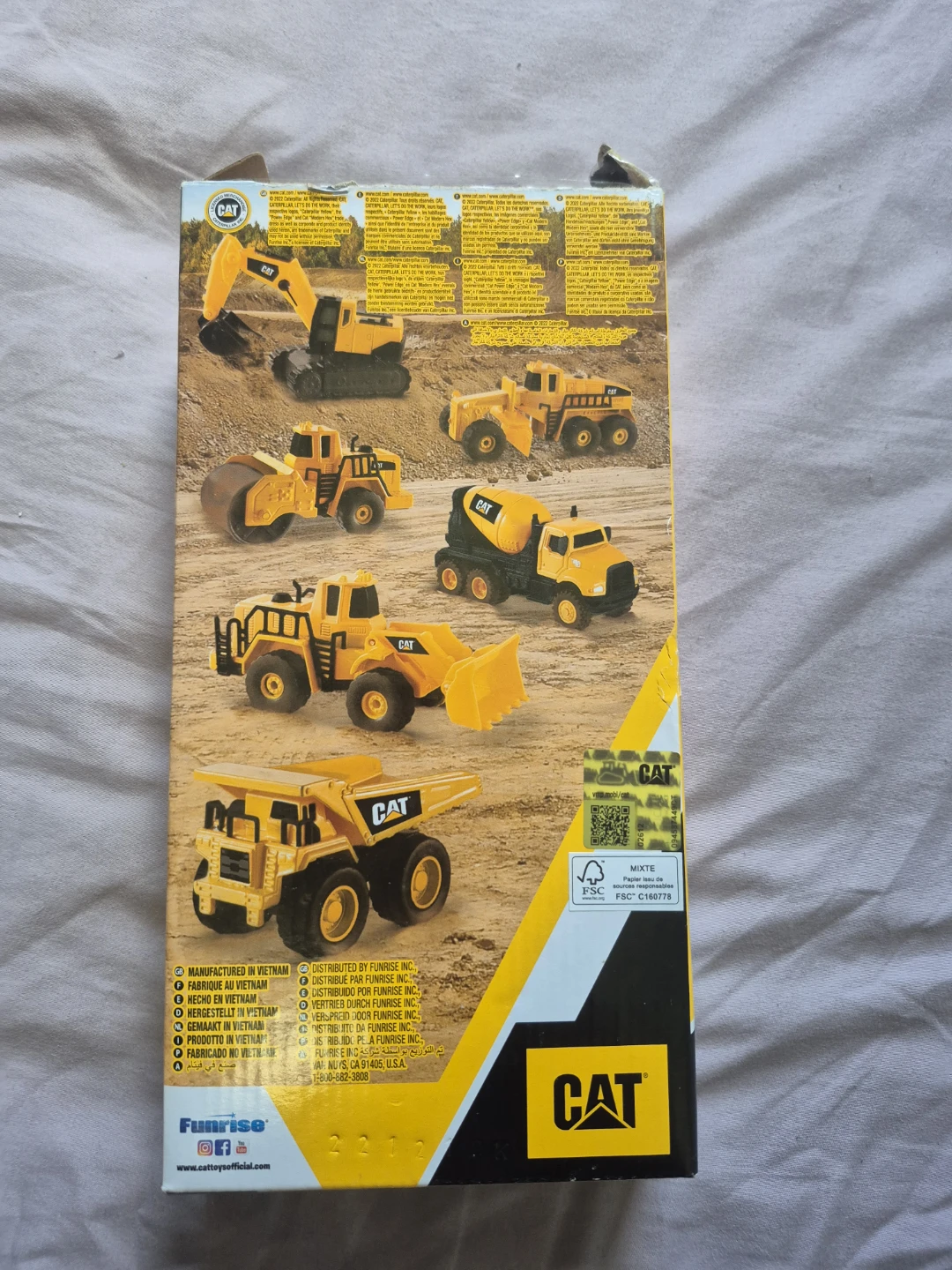 CAT Construction Toy Vehicles Playset