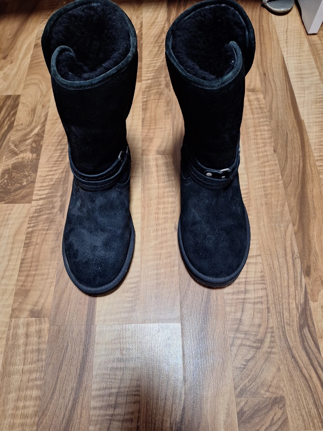 UGG Australia Black Suede Boots (Size 8 US Womens) - photo 2
