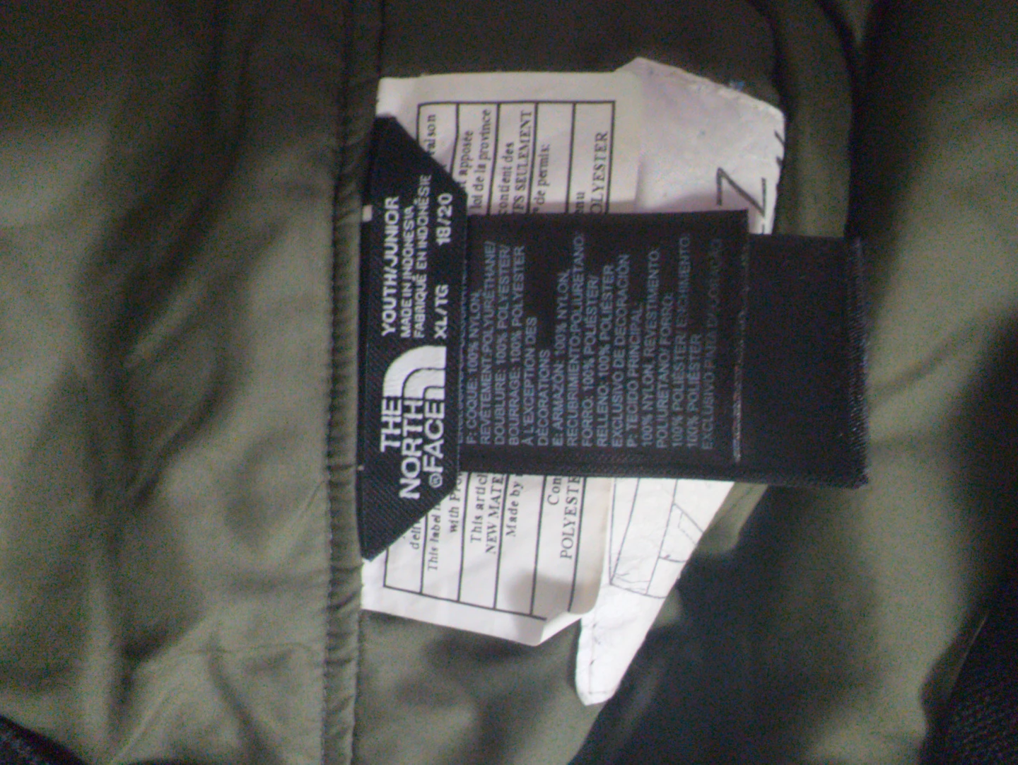 The North Face Youth Ski Bib Pants - XL/TG - photo 3