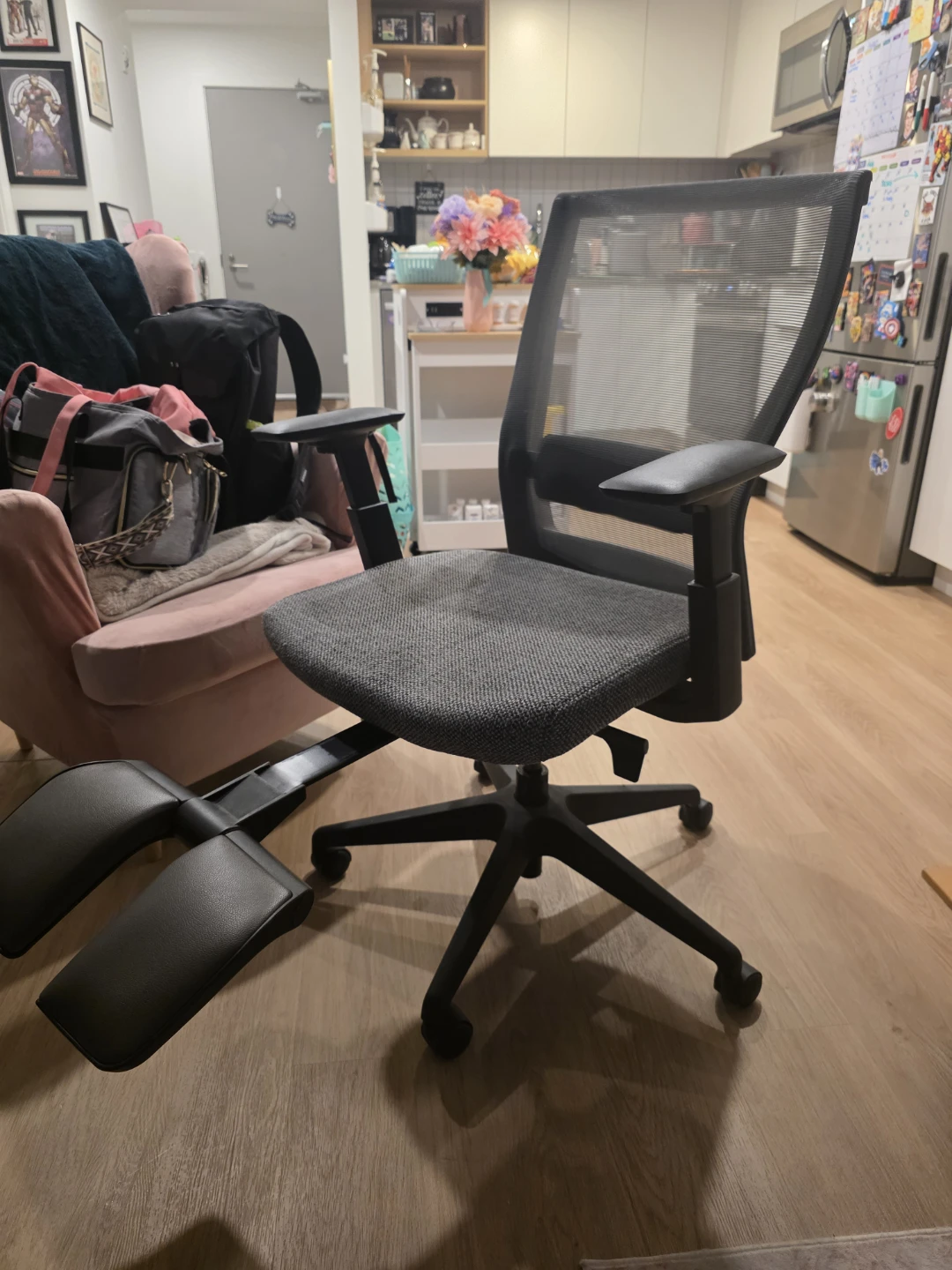 Autonomous Office Chair with Footrest