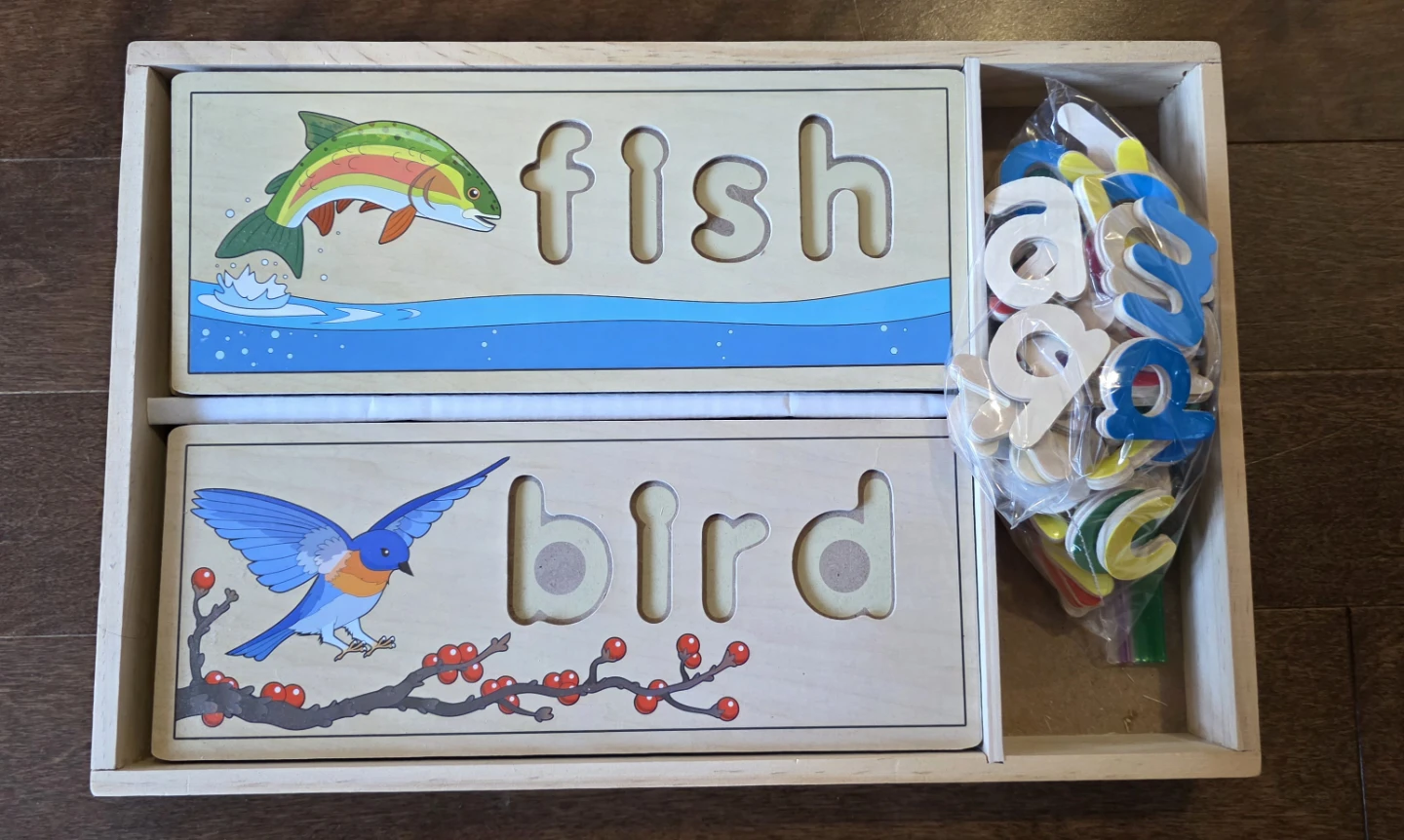 Melissa & Doug See & Spell Wooden Educational Language Learning