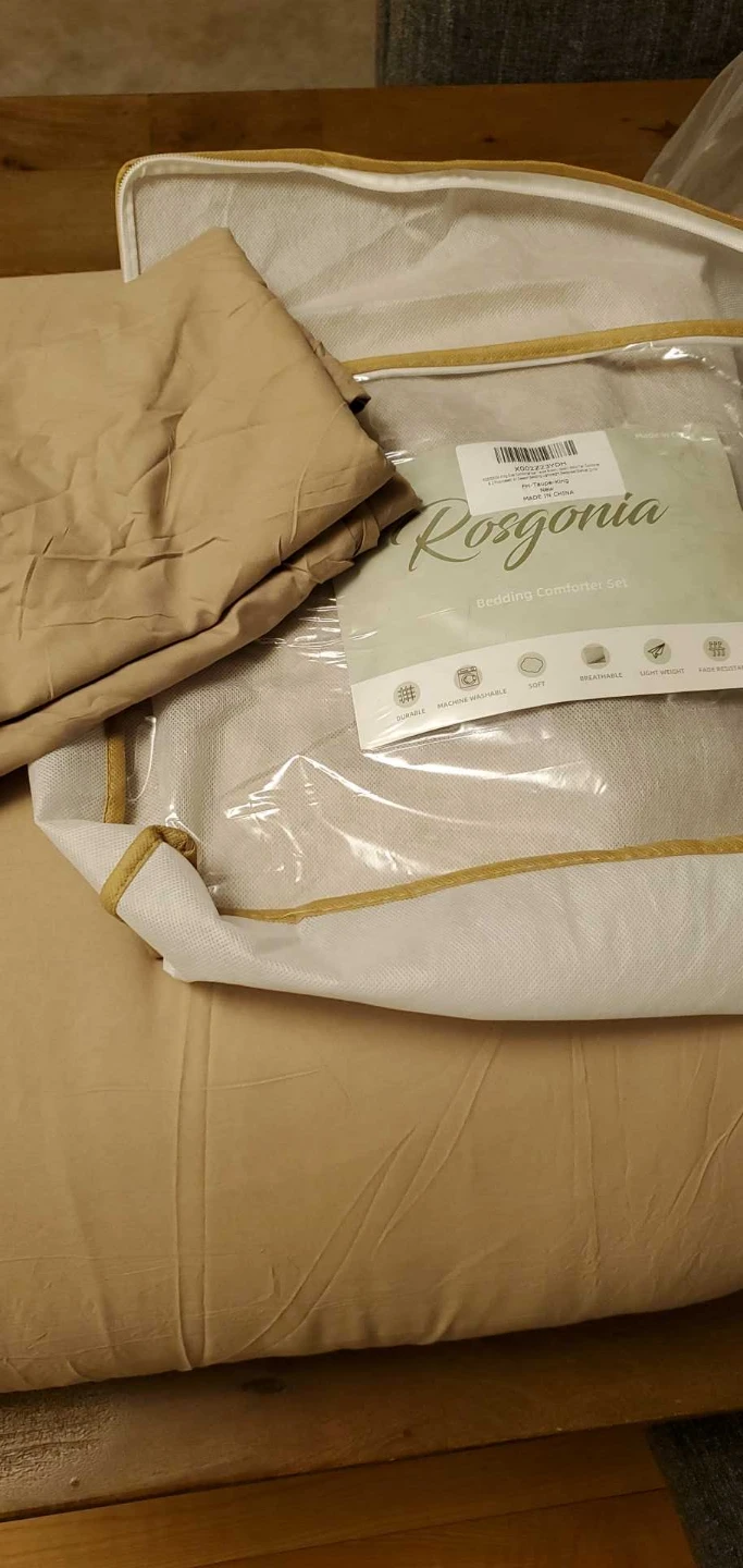 Rosgonia Bedding King  Comforter Set - photo 2