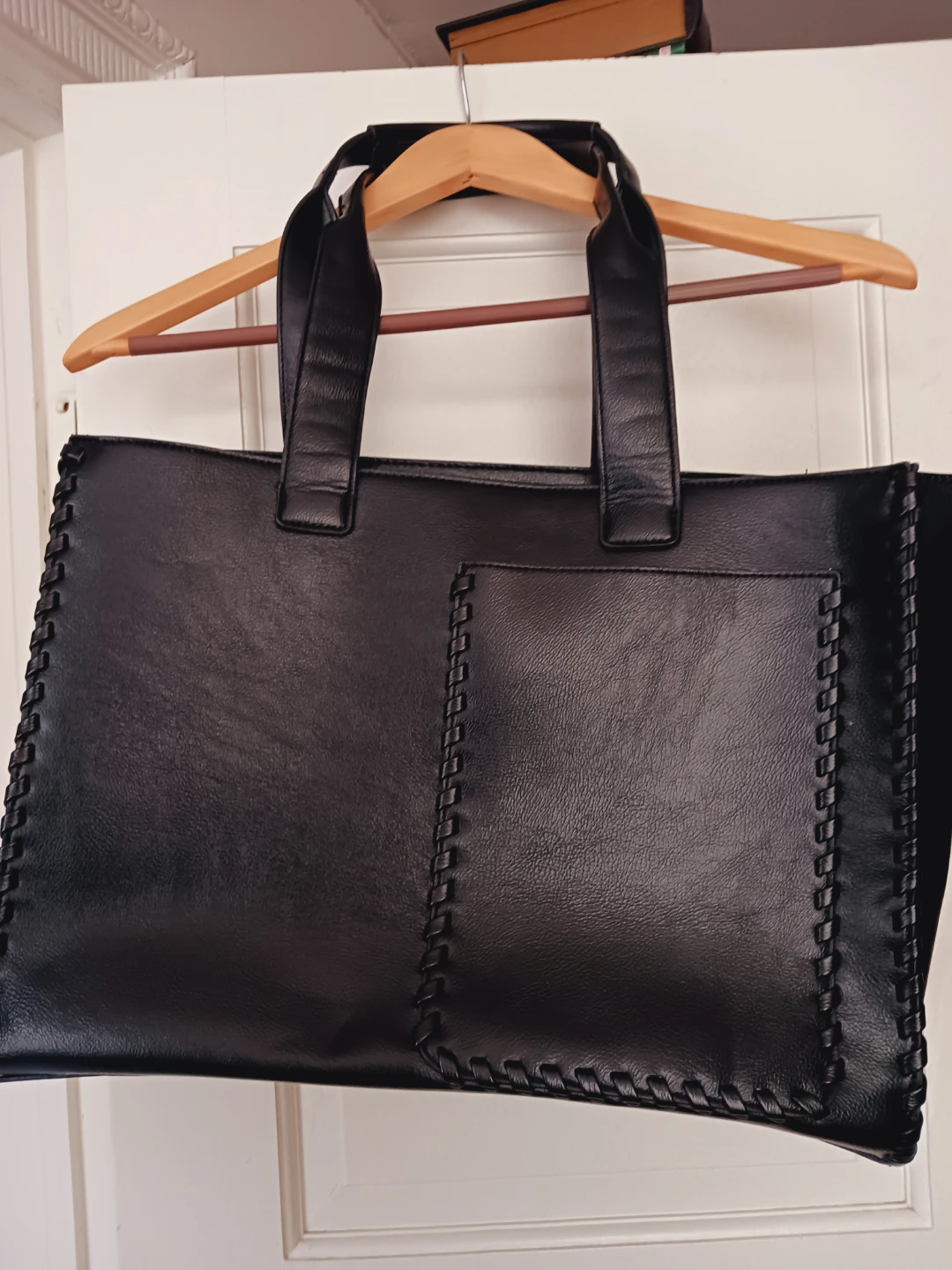 Beautiful Large Spacious Black Tote Bag
