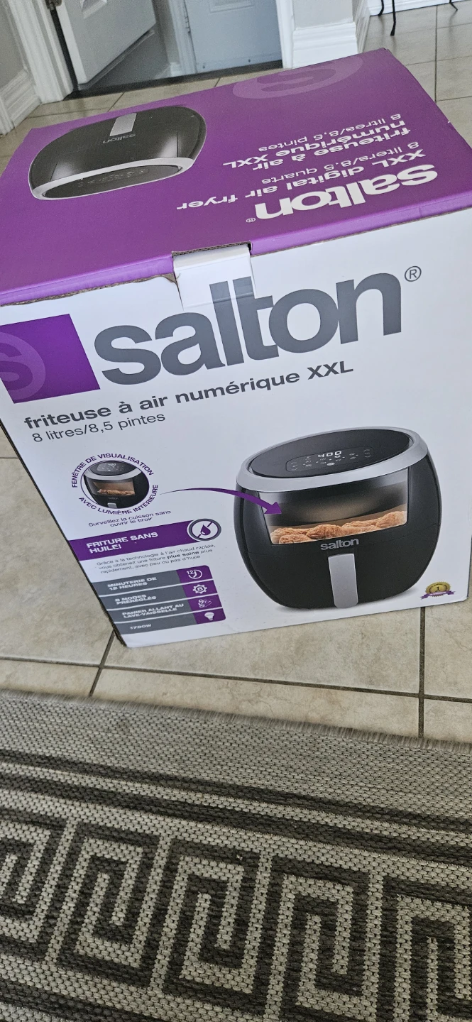 Salton XXL Digital Air Fryer - 8 Litres / 8.5 Quarts