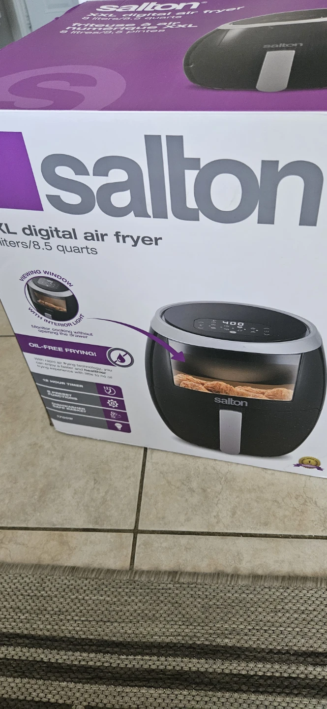 Salton XXL Digital Air Fryer - 8 Litres / 8.5 Quarts - photo 3