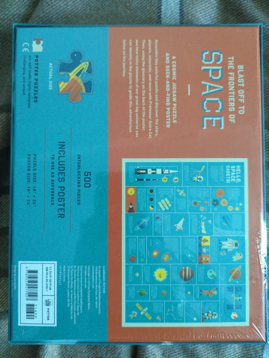 Jigsaw Puzzle 500pcs + poster - Space+themed - photo 2