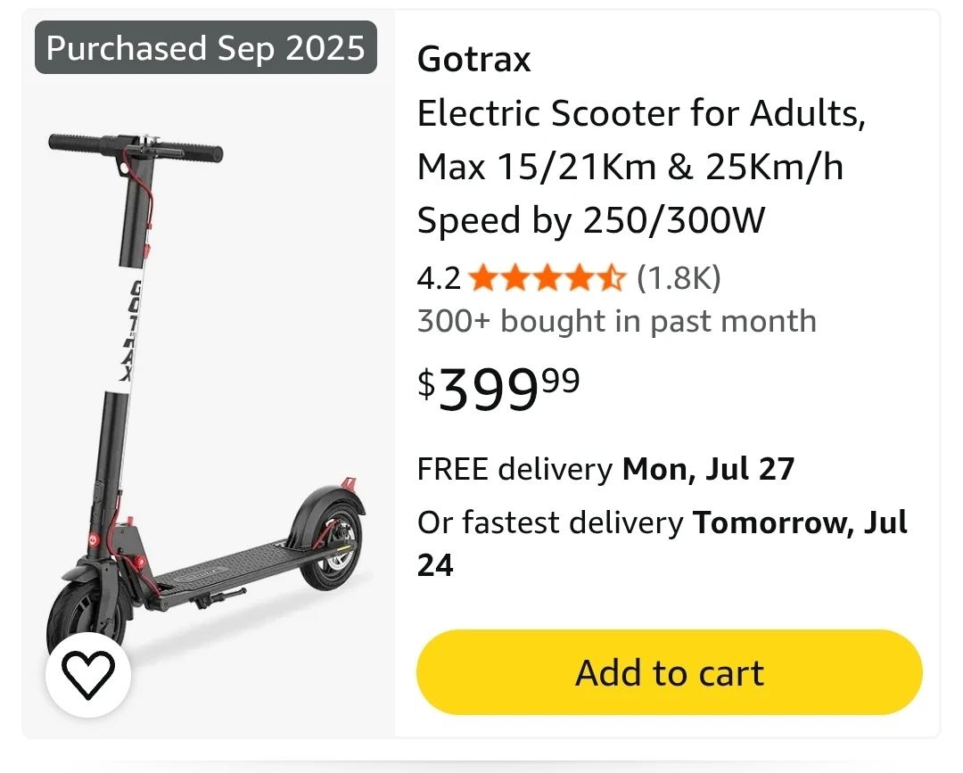 Gotrax GT-GXL V2 Electric Scooter - photo 3