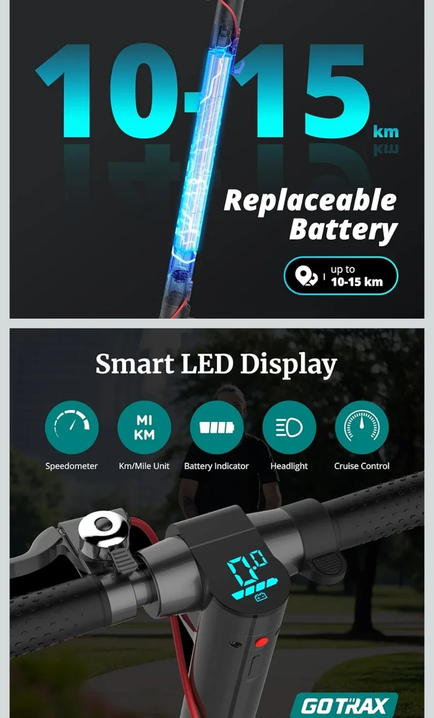 Gotrax GT-GXL V2 Electric Scooter - photo 4