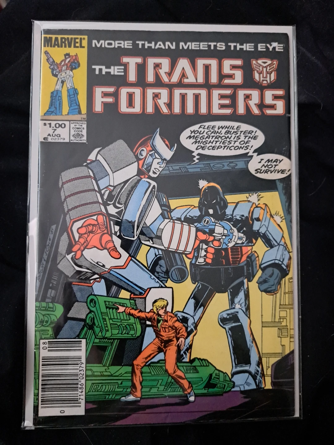 The Transformers Comic #7 - Marvel