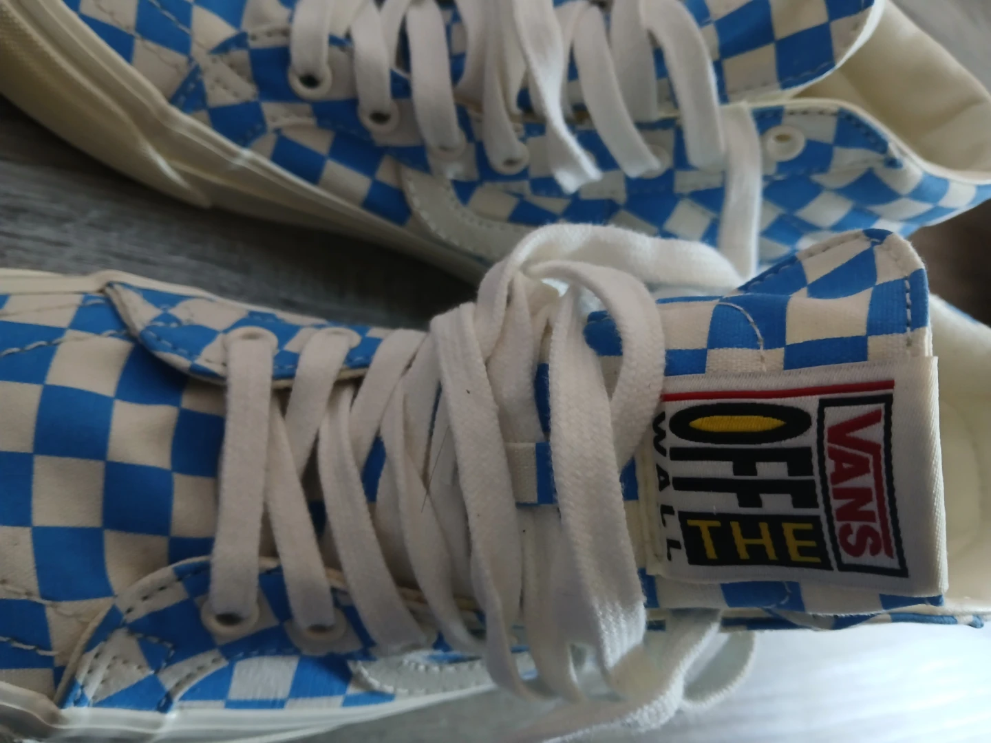 Vans Off The Wall High Top Checkerboard Sneakers - photo 3