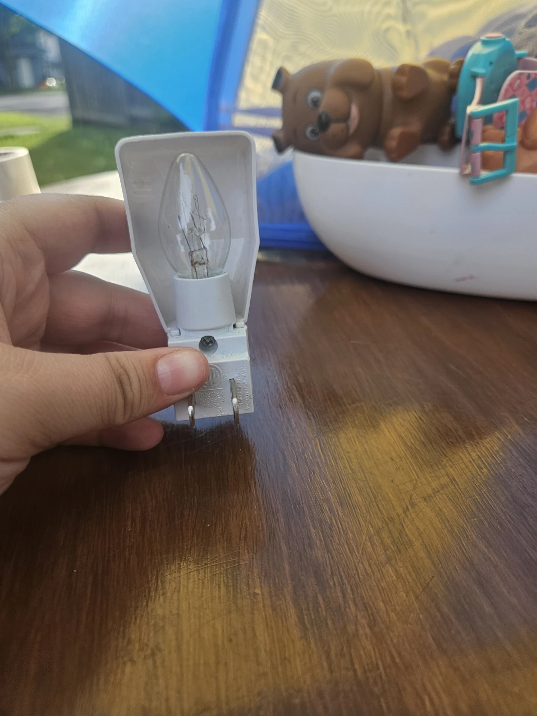 Plug-in Night Light with On/Off Switch