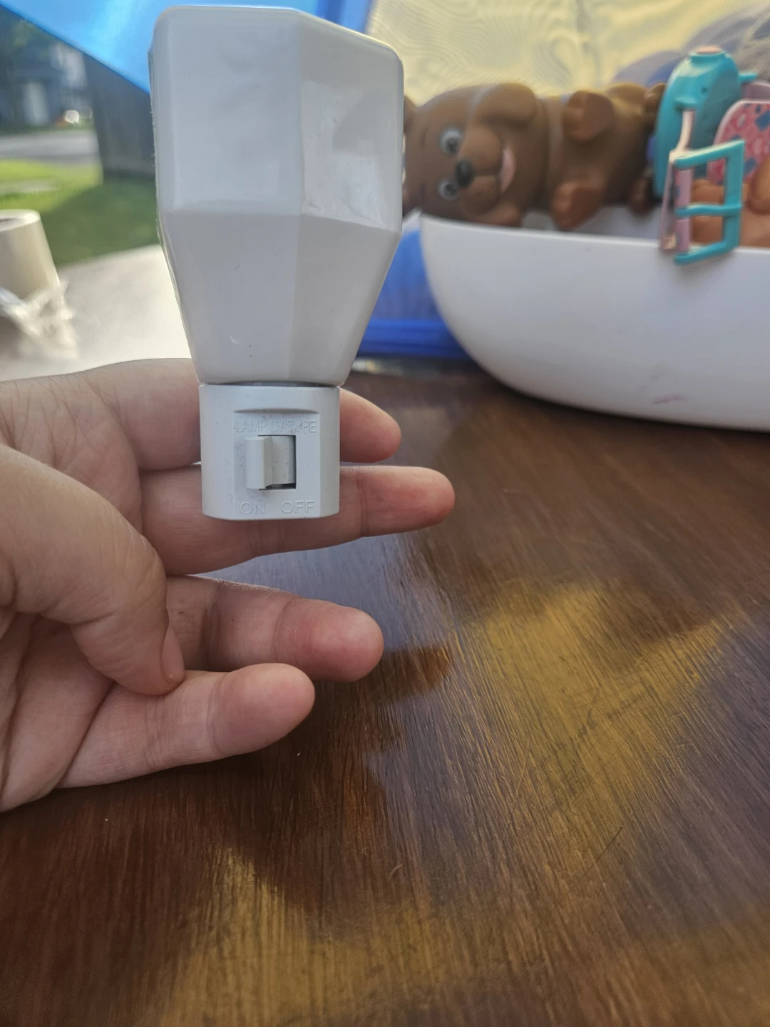 Plug-in Night Light with On/Off Switch - photo 2