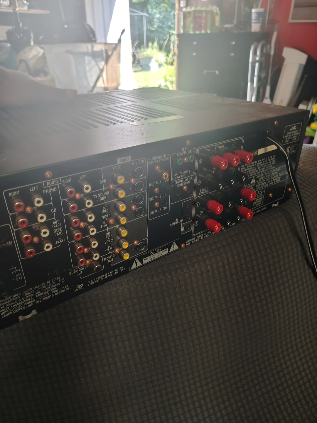 JVC RX-884V Audio/Video Control Receiver - photo 4