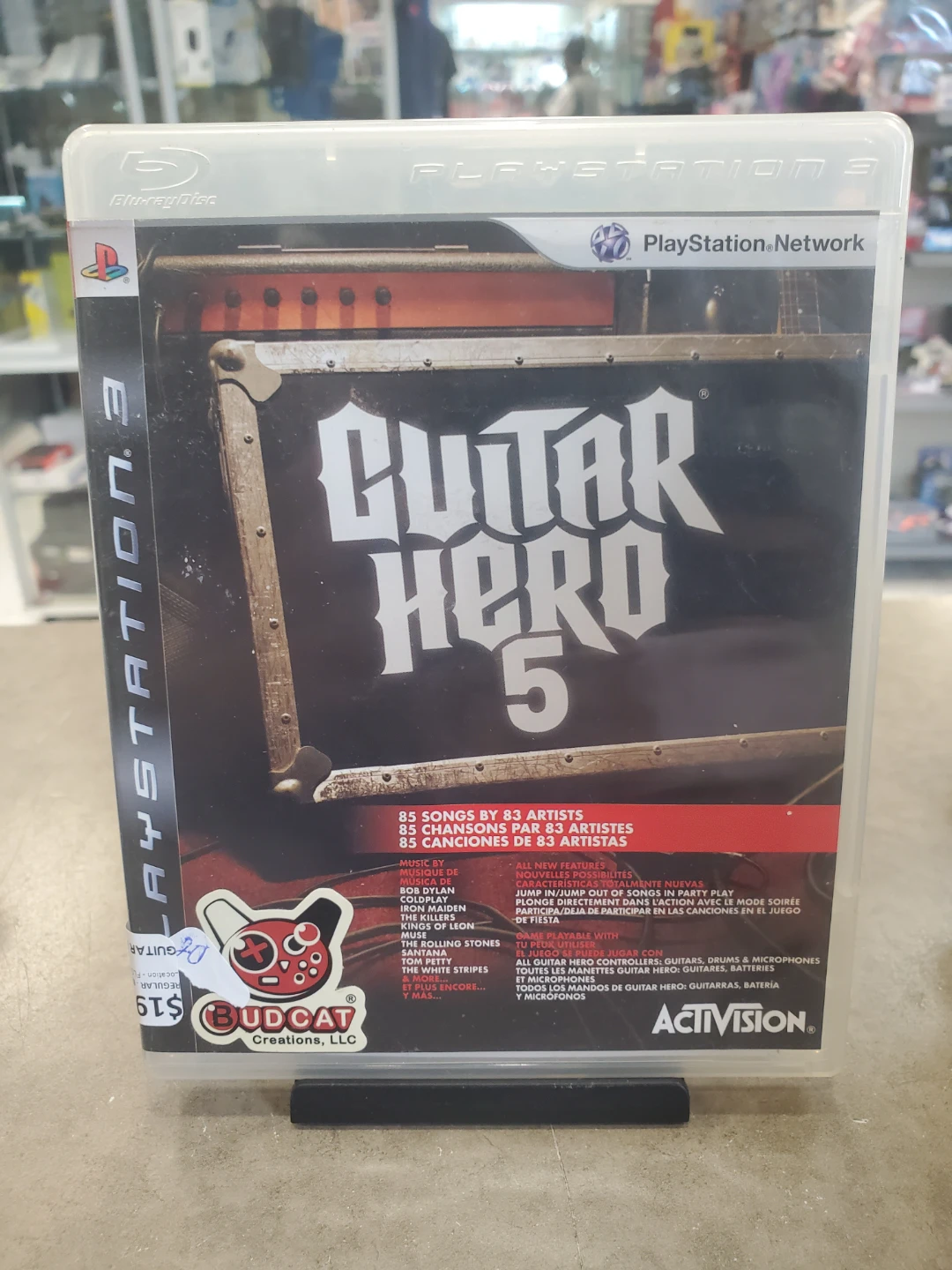 PlayStation 3 Guitar Hero 5 Game