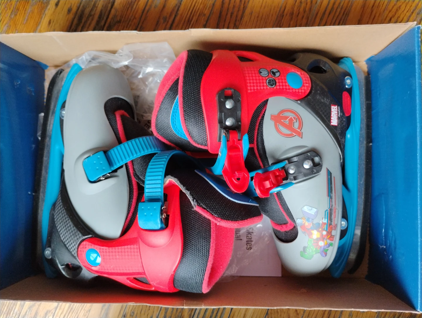 Marvel Super Hero Adventures Adjustable Boys Skates