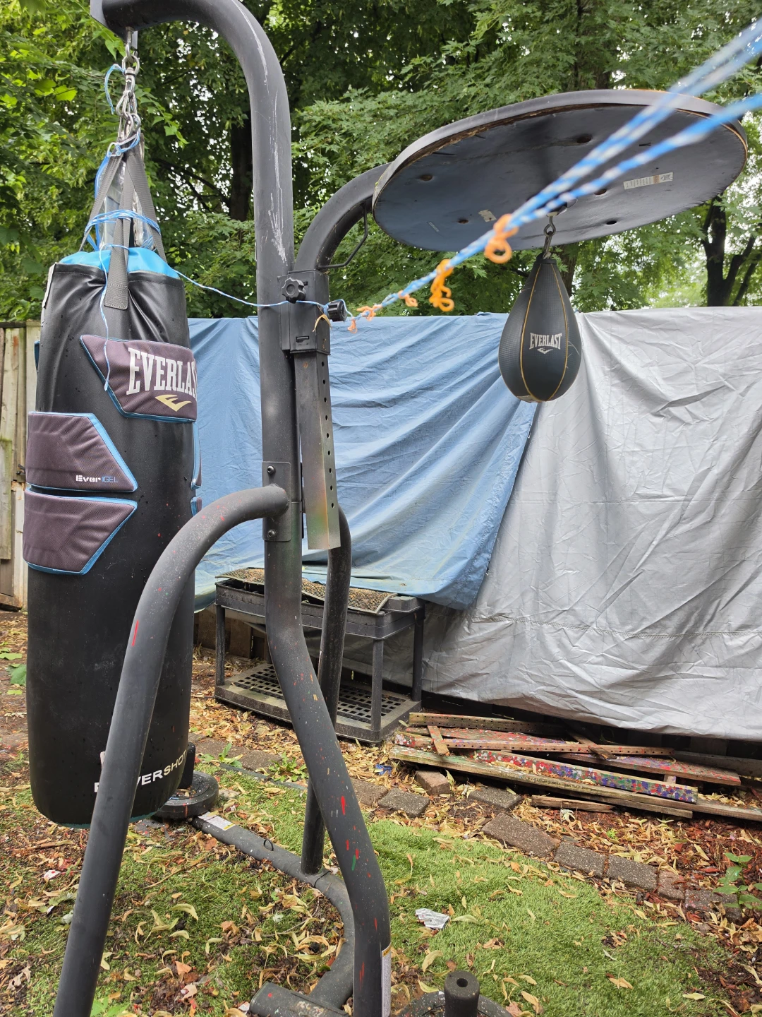 Everlast Punching Bag Stand with Speed Bag - photo 5