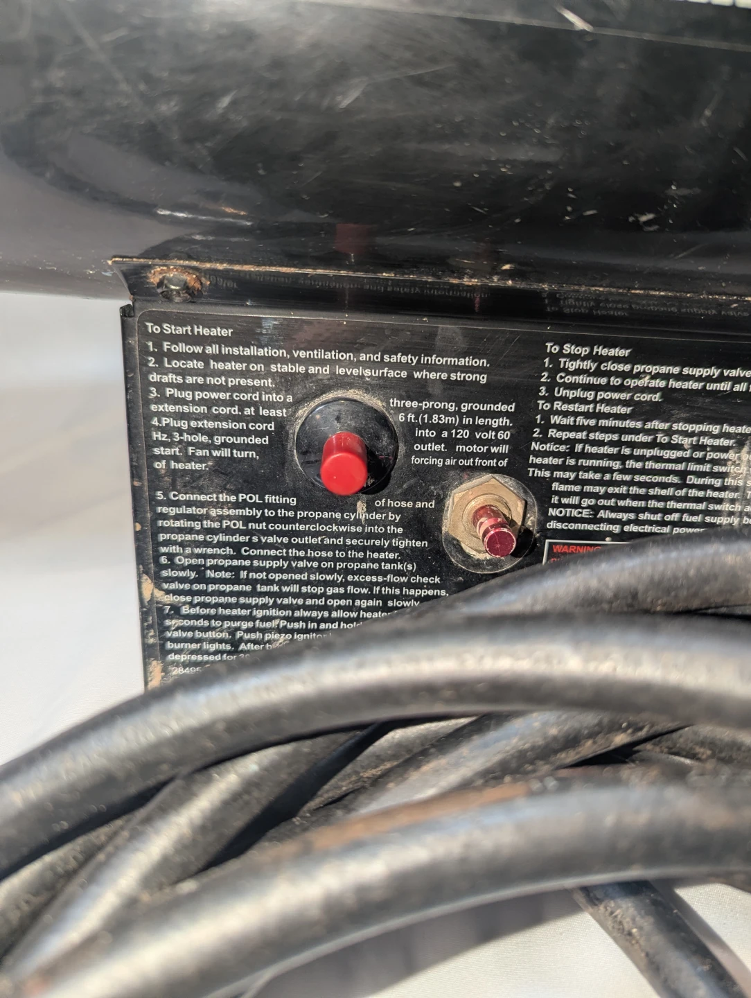 Mr. Heater Contractor Series Forced Air Propane Heater - photo 3