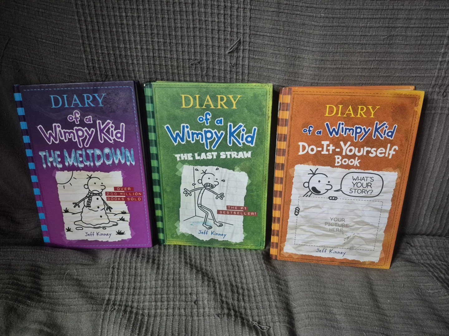 Diary of a Wimpy Kid Books 1, 2, and Do-It-Yourself