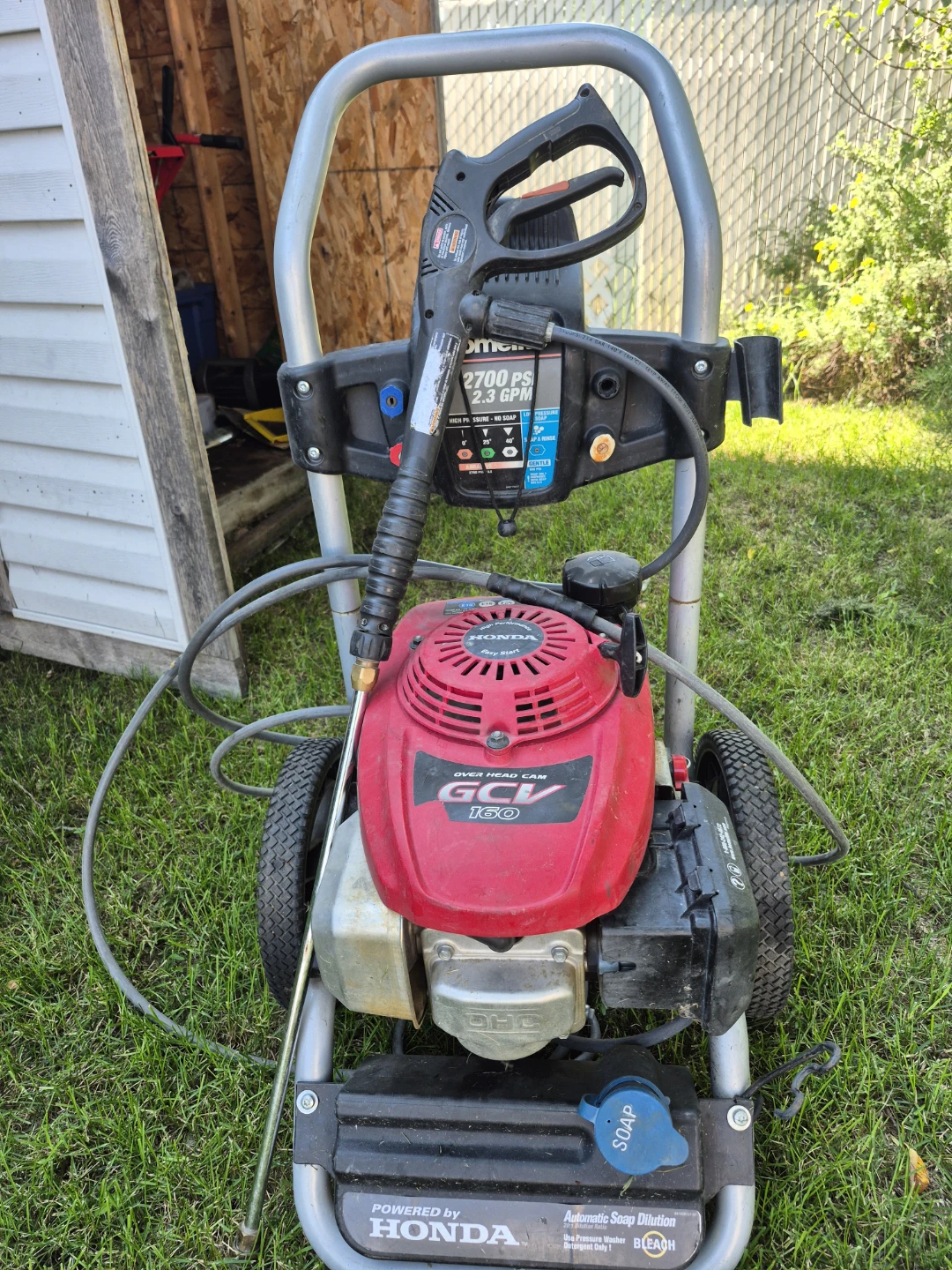 Honda Powered Pressure Washer - 2700 PSI - photo 2