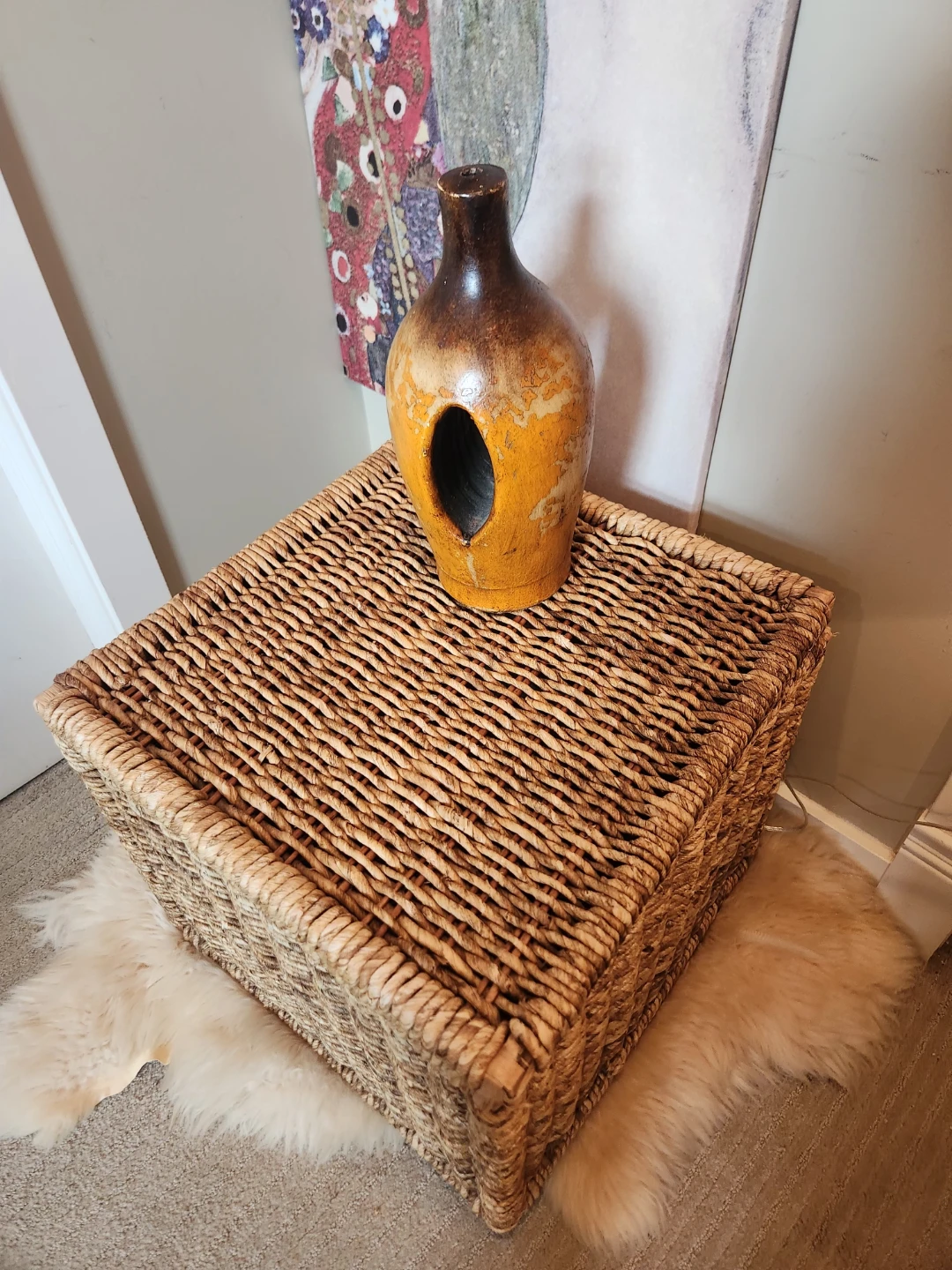 Woven Storage Basket with Lid - photo 5
