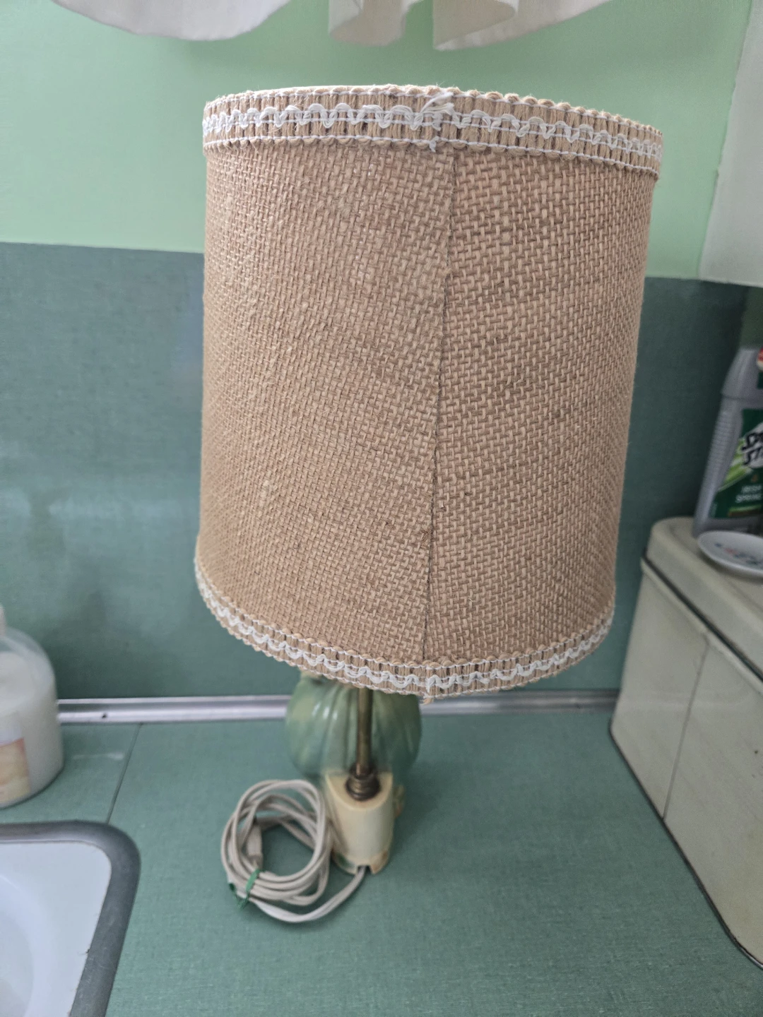 Vintage Victorian Lady Lamp - photo 4