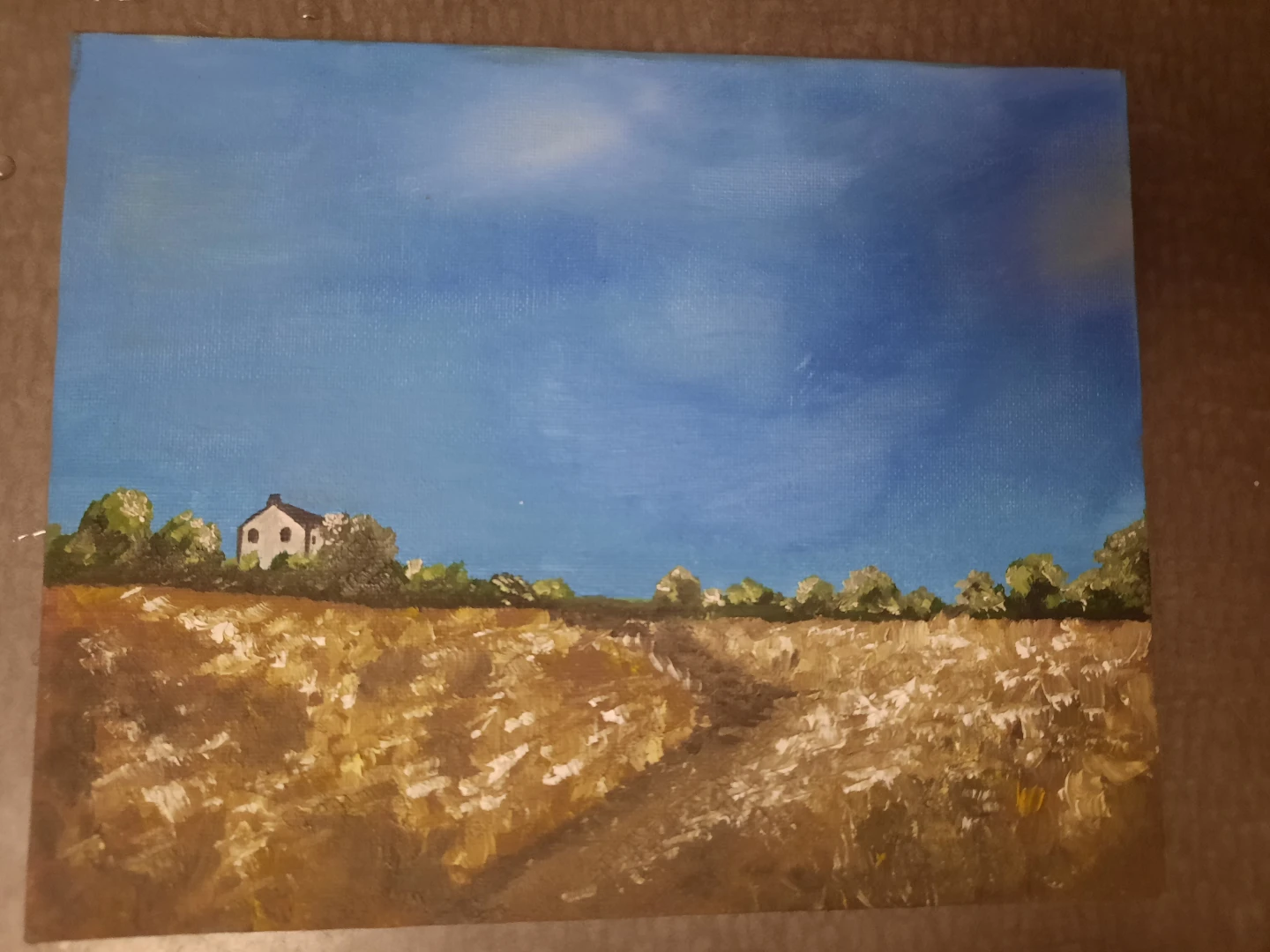 Own oil painting