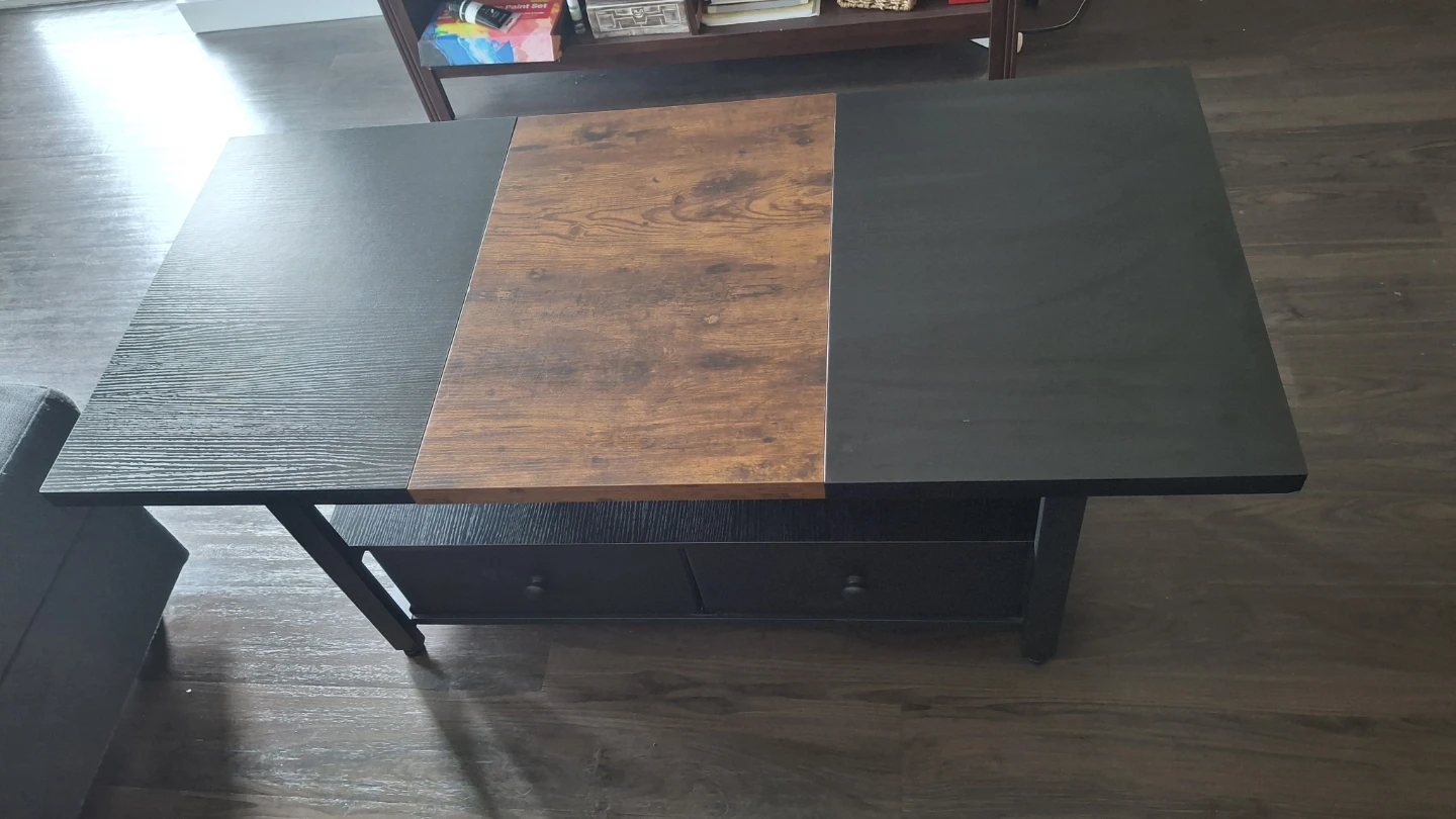 Lift Top Coffee Table with Storage - photo 4