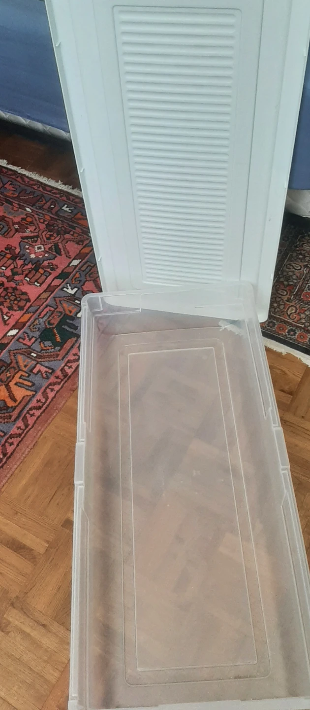 2X bins with cover